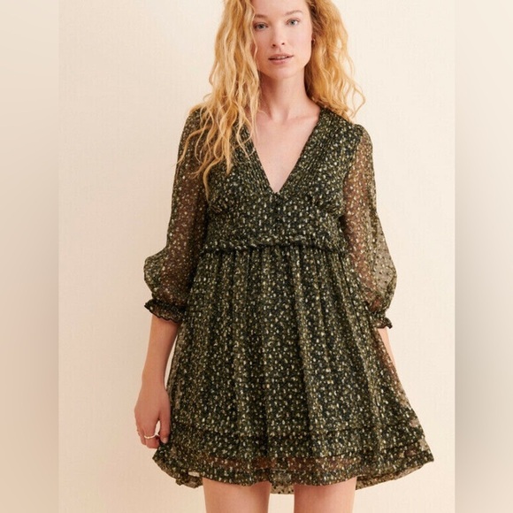 Urban outfitters cheetah print mini dress Medium - Picture 1 of 8